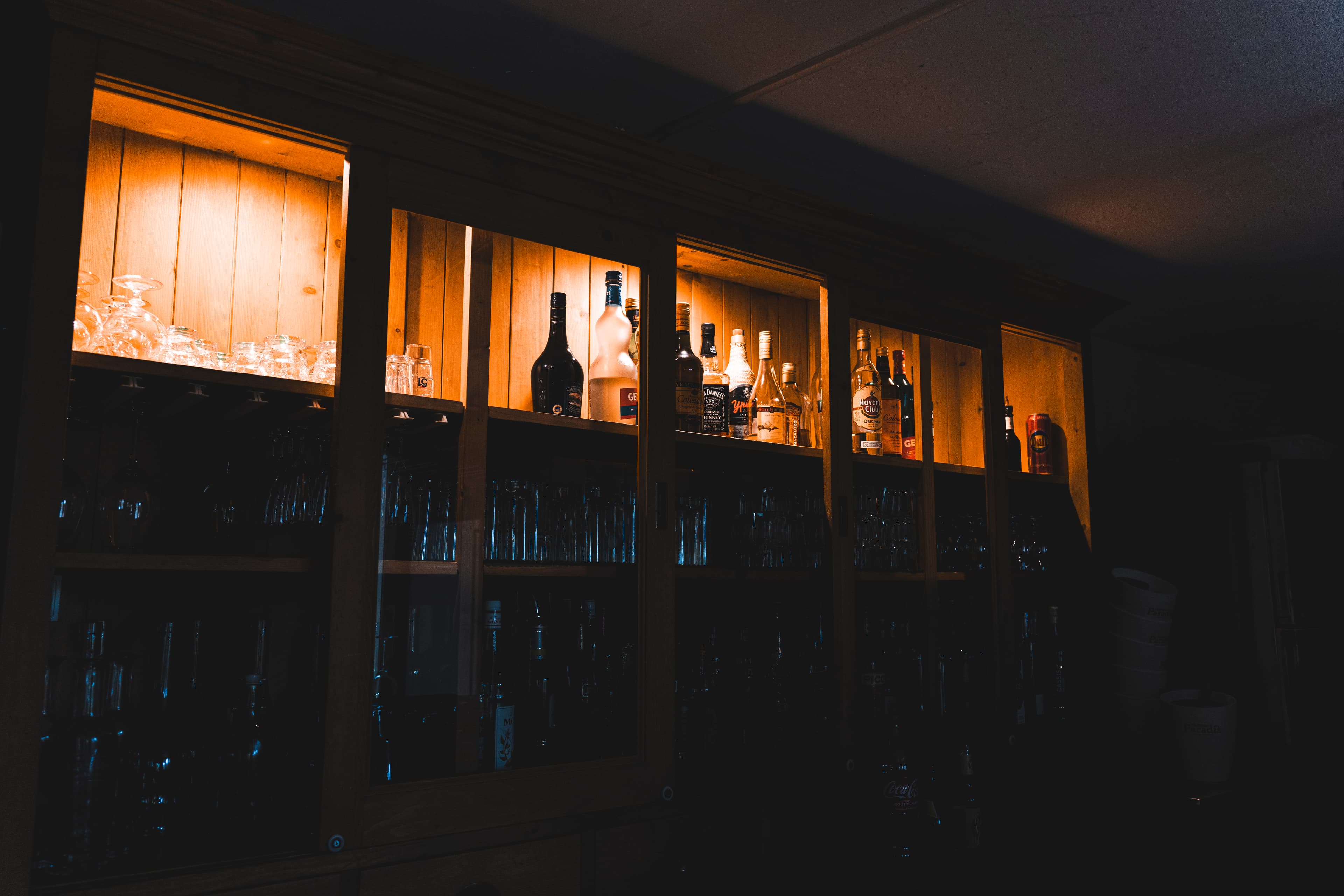 Notre bar et sa sélection de spiritueux