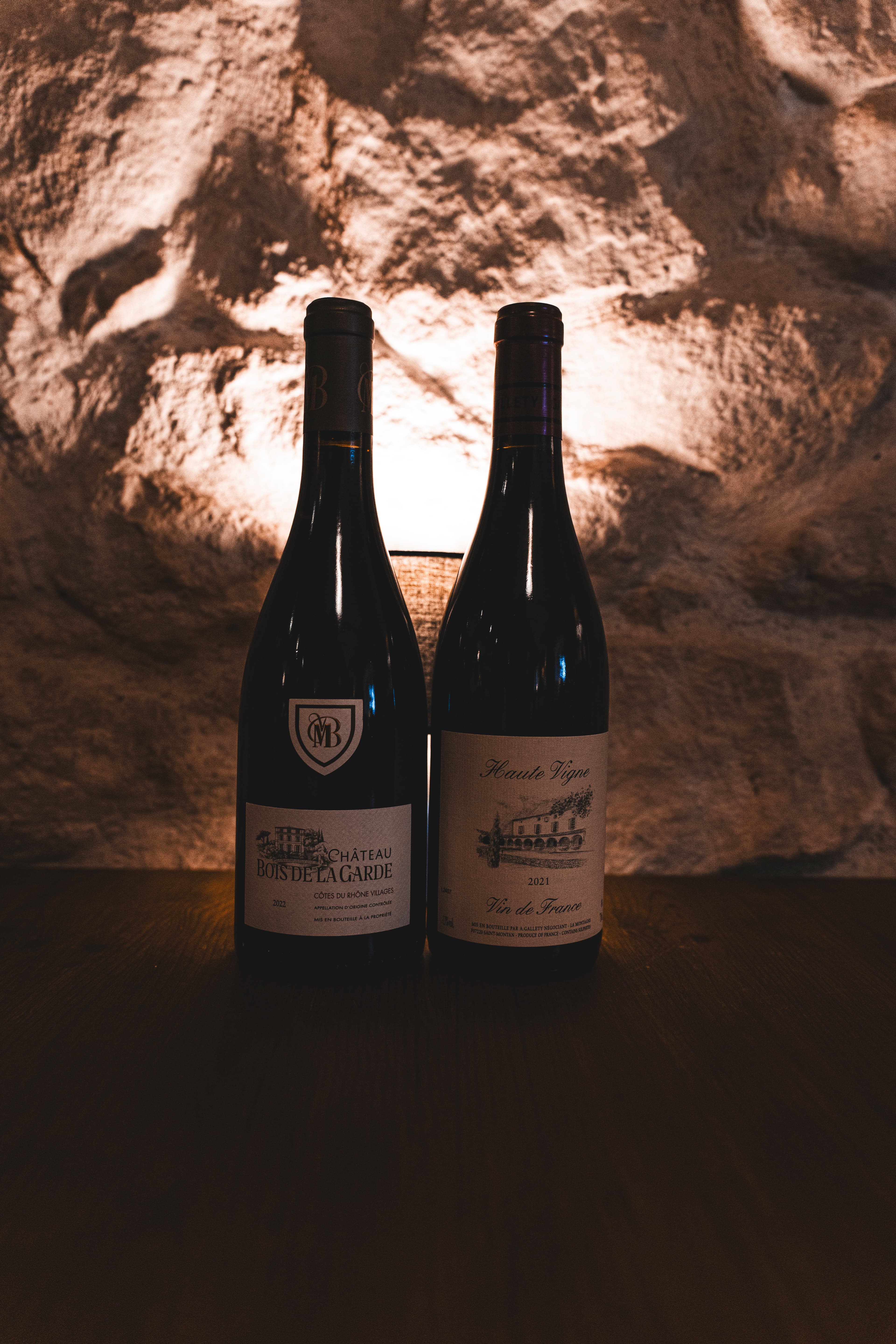 Sélection de vins de notre cave